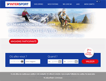 Tablet Screenshot of intersport-rent.fr